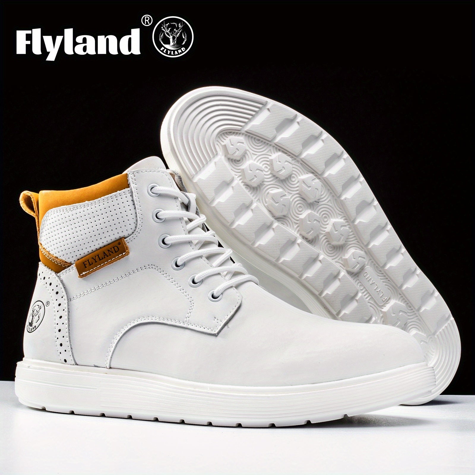 FLYLAND F2418 Brand Upgrade Global Main Promotion Genuine Leather Skin-friendly Scrub Sensation Test First